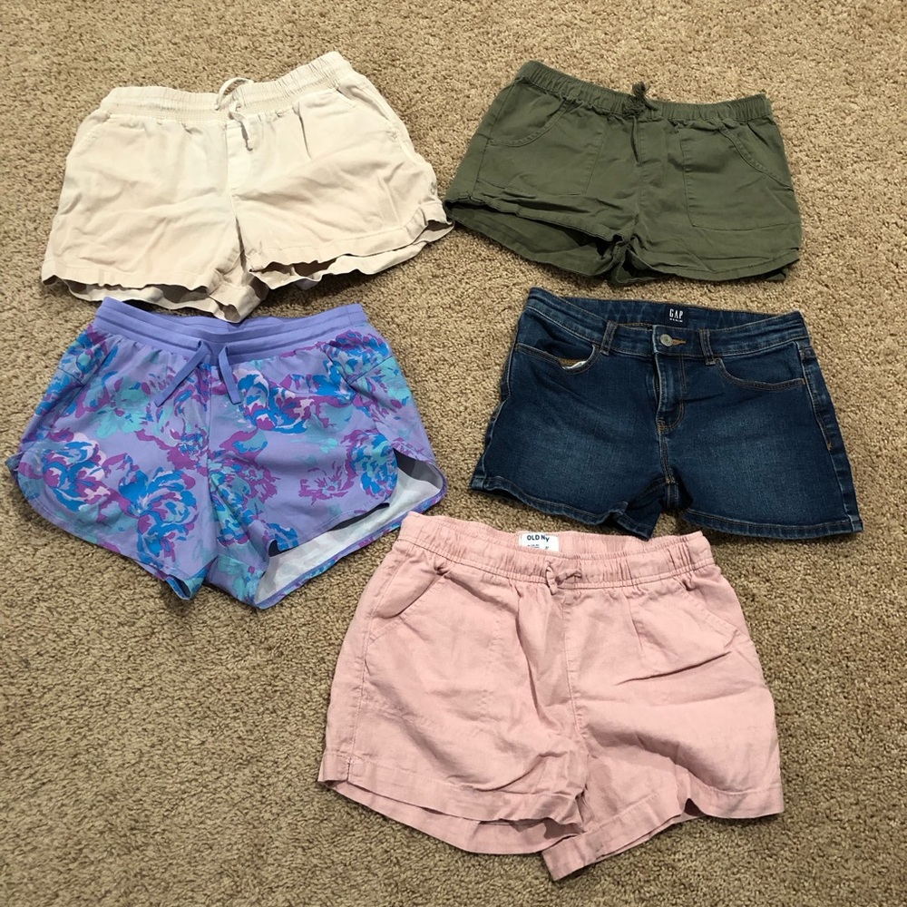 GAP / OLD NAVY / GEORGE / TARGET Shorts Bundle Size 12 to 14